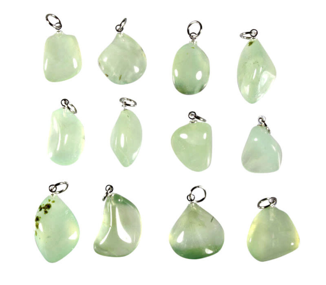 Prehniet hanger A-kwaliteit Prehniet hanger A-kwaliteit