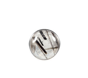Zilveren ring toermalijnkwarts maat 18 | rond 1,8 cm Zilveren ring toermalijnkwarts maat 18 | rond 1,8 cm