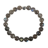 Labradoriet armband 20 cm | 8 mm kralen Labradoriet armband 20 cm | 8 mm kralen
