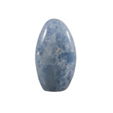 Calciet (blauw) sculptuur 10,9 x 6,3 x 4,3 cm | 407 gram
