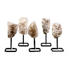 Rookkwarts ruw op standaard klein Rookkwarts ruw op standaard klein