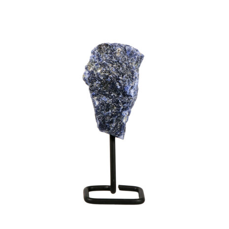 Sodaliet ruw op standaard klein Sodaliet ruw op standaard klein