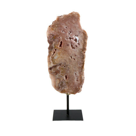 Amethist (roze)  op standaard 21,5 x 10 x 1 cm | 607 gram Amethist (roze)  op standaard 21,5 x 10 x 1 cm | 607 gram