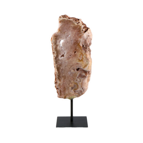 Amethist (roze)  op standaard 21,5 x 10 x 1 cm | 607 gram Amethist (roze)  op standaard 21,5 x 10 x 1 cm | 607 gram