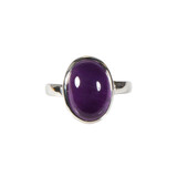 Zilveren ring amethist maat 18 | ovaal 14 x 10 mm Zilveren ring amethist maat 18 | ovaal 14 x 10 mm