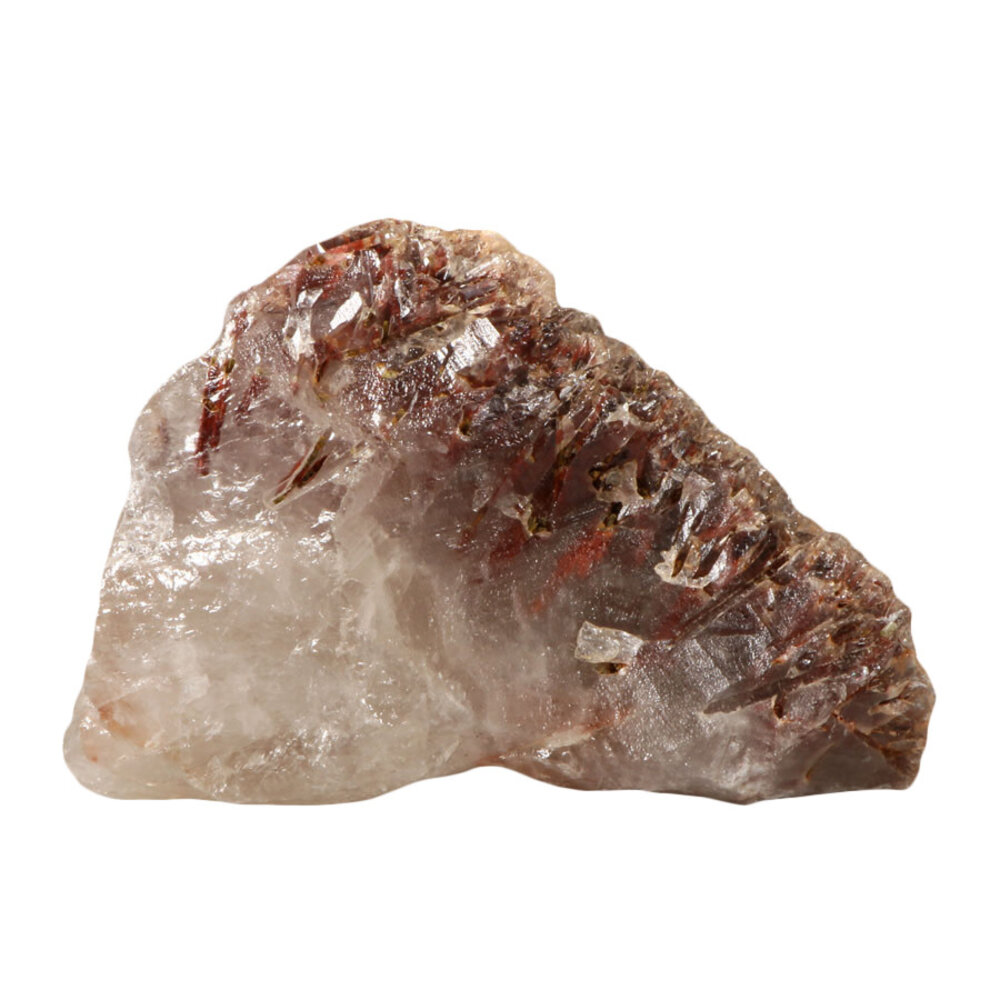 Epidoot (rood) in bergkristal 12,5 x 12 x 8 cm | 1582 gram Epidoot (rood) in bergkristal 12,5 x 12 x 8 cm | 1582 gram