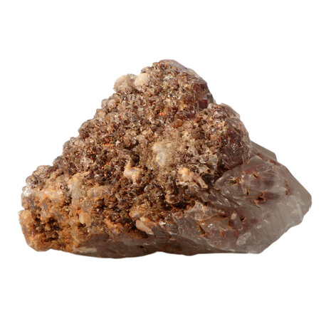 Epidoot (rood) in bergkristal 12,5 x 12 x 8 cm | 1582 gram Epidoot (rood) in bergkristal 12,5 x 12 x 8 cm | 1582 gram