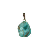 Gem silica hanger met 14k gouden oogje Gem silica hanger met 14k gouden oogje