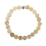Rutielkwarts B-kwaliteit armband 18 cm | 8 mm kralen Rutielkwarts B-kwaliteit armband 18 cm | 8 mm kralen