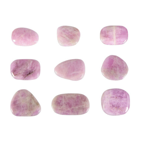 Kunziet steen plat gepolijst Kunziet steen plat gepolijst