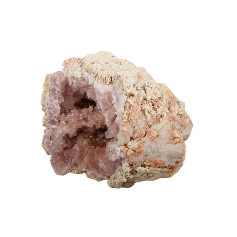 Amethist (roze) geode 8 x 6 x 6 cm | 282 gram Amethist (roze) geode 8 x 6 x 6 cm | 282 gram