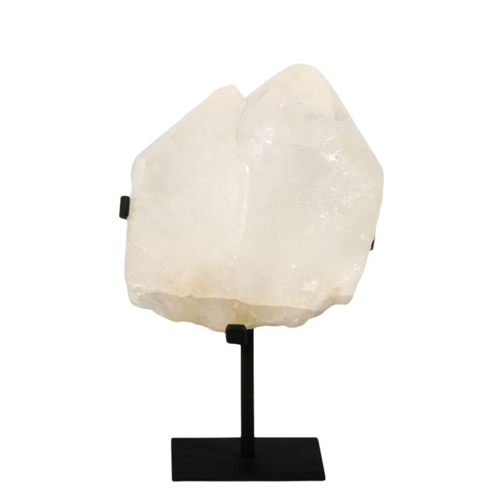 Bergkristal cluster op standaard 15 x 14 x 9 cm | 2884 gram Bergkristal cluster op standaard 15 x 14 x 9 cm | 2884 gram