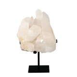 Bergkristal cluster op standaard 18 x 17 x 17 cm | 3912 gram Bergkristal cluster op standaard 18 x 17 x 17 cm | 3912 gram