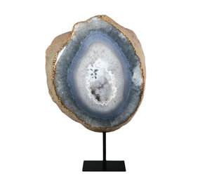 Agaat op standaard 26,2 x 22,8 x 7,7 cm | 7470 gram Agaat op standaard 26,2 x 22,8 x 7,7 cm | 7470 gram