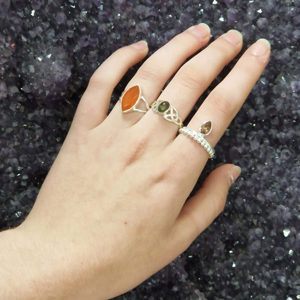 Zilveren ring carneool maat 16 | markies facet 1,6 x 0,8 cm Zilveren ring carneool maat 16 | markies facet 1,6 x 0,8 cm