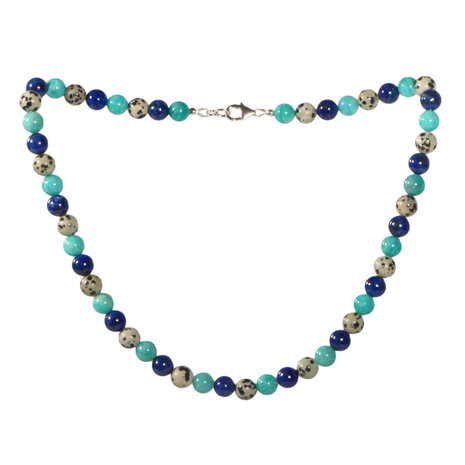 Ketting sterrenbeeld maagd 8 mm kralen Ketting sterrenbeeld maagd 8 mm kralen
