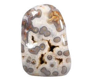 Agaat met bergkristal sculptuur 21,5 x 15,5 x 10 cm | 4284 gram Agaat met bergkristal sculptuur 21,5 x 15,5 x 10 cm | 4284 gram