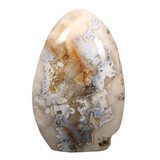 Agaat (bloem) met chalcedoon sculptuur 20 x 13,5 x 7,5 cm | 3200 gram Agaat (bloem) met chalcedoon sculptuur 20 x 13,5 x 7,5 cm | 3200 gram