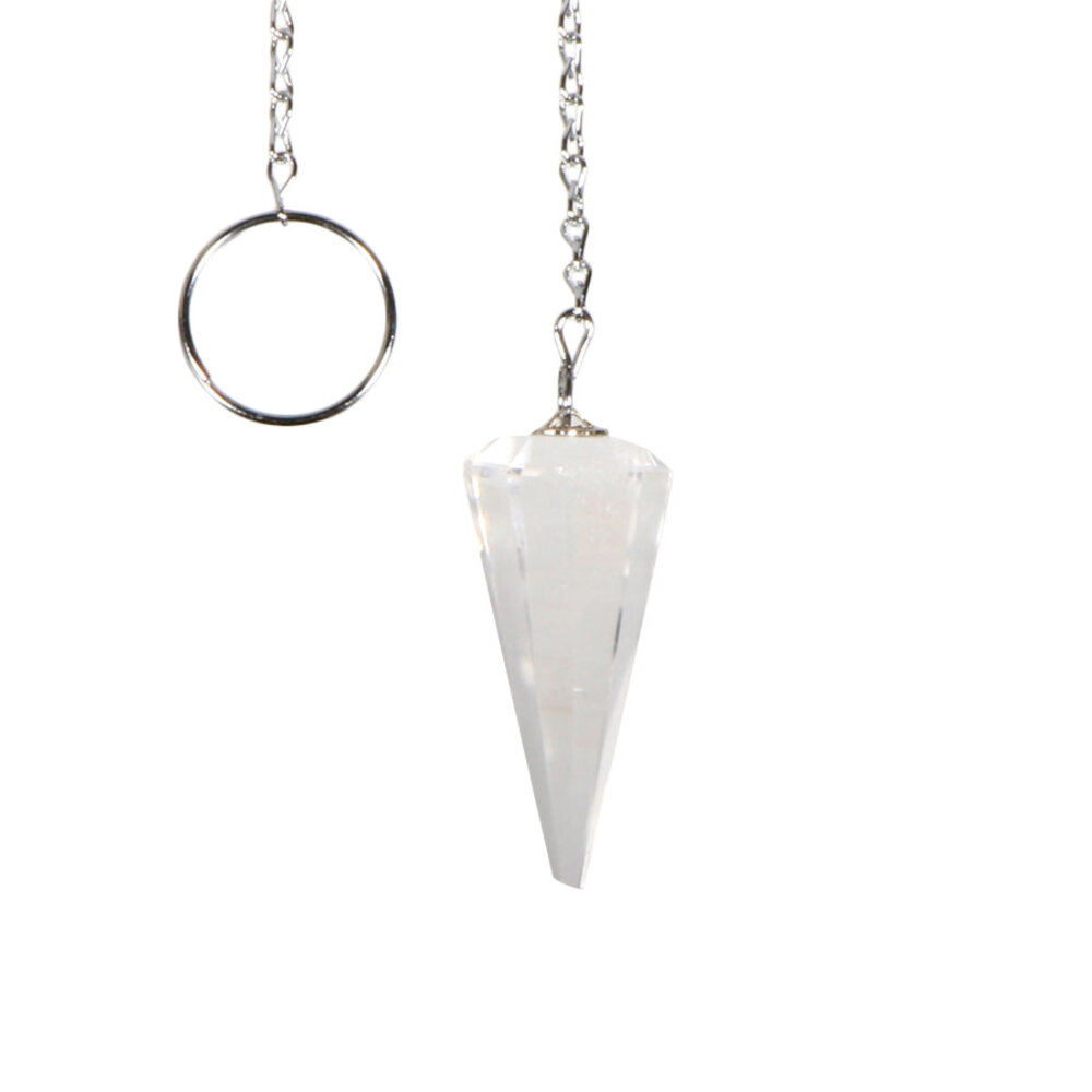 Bergkristal pendel facet A-kwaliteit Bergkristal pendel facet A-kwaliteit