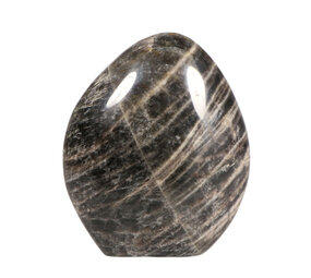 Maansteen (zwart) sculptuur 13 x 11 x 7 cm | 1109 gram
