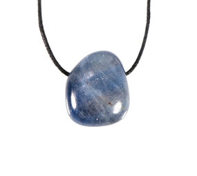 Saffier hanger A-kwaliteit doorboord Saffier hanger A-kwaliteit doorboord