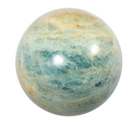 Aquamarijn bol 74 mm | 590 gram Aquamarijn bol 74 mm | 590 gram