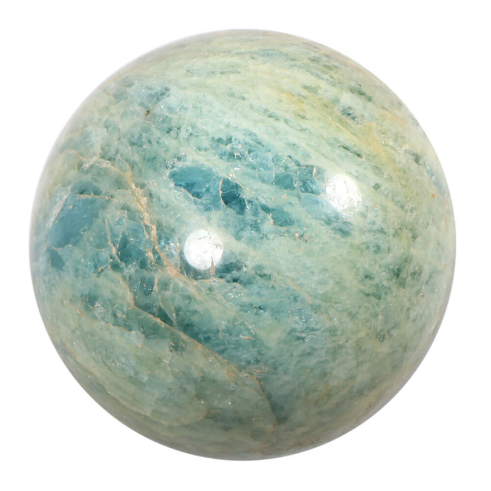 Aquamarijn bol 74 mm | 590 gram Aquamarijn bol 74 mm | 590 gram