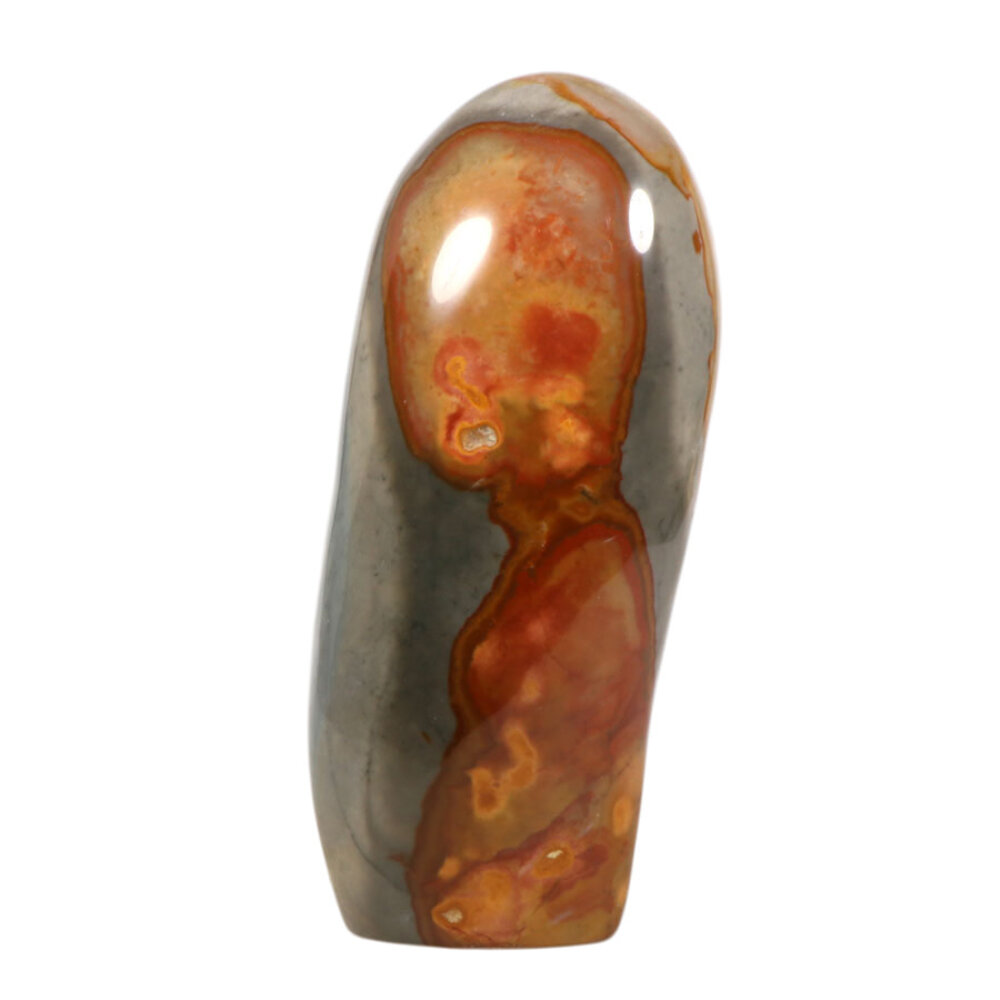 Jaspis (polychroom) sculptuur 18 x 8 x 7 cm | 1282 gram Jaspis (polychroom) sculptuur 18 x 8 x 7 cm | 1282 gram