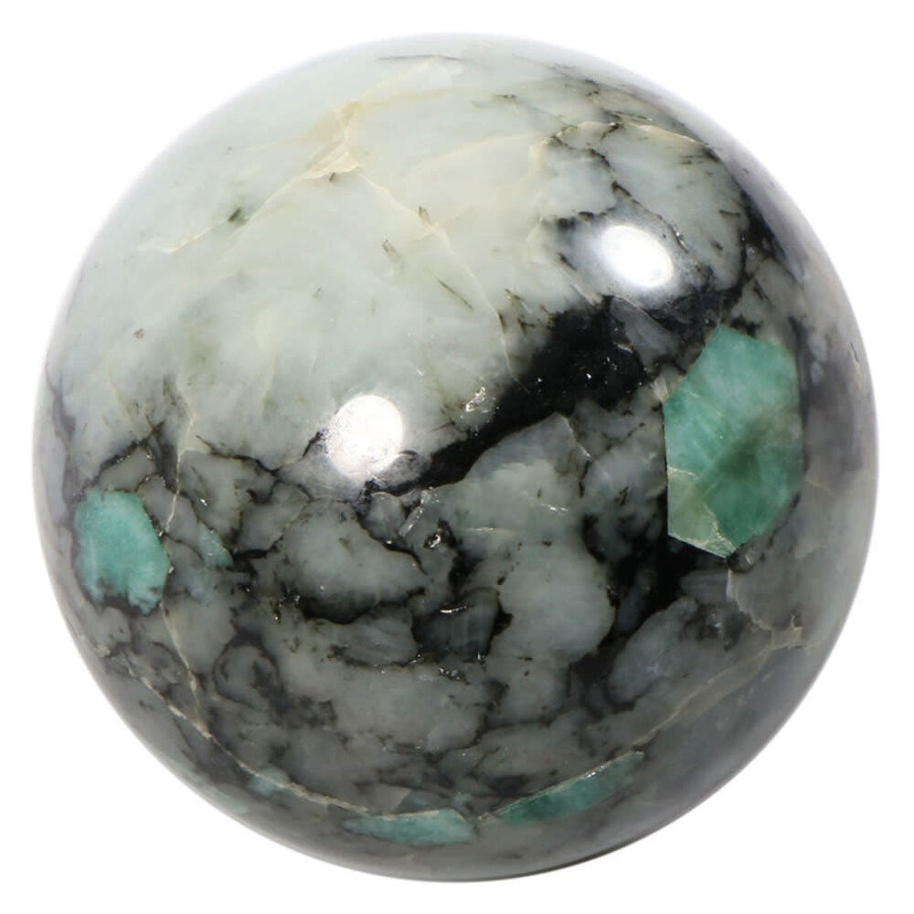 Smaragd bol 80 mm | 774 gram Smaragd bol 80 mm | 774 gram