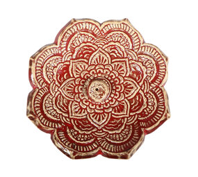 Wierookhouder keramiek rood