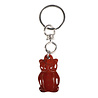 Jaspis (rood) sleutelhanger teddybeer Jaspis (rood) sleutelhanger teddybeer