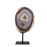 Agaat op standaard 18,2 x 14,4 x 7,4 cm | 2864 gram Agaat op standaard 18,2 x 14,4 x 7,4 cm | 2864 gram