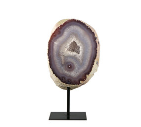 Agaat op standaard 18,2 x 14,4 x 7,4 cm | 2864 gram Agaat op standaard 18,2 x 14,4 x 7,4 cm | 2864 gram