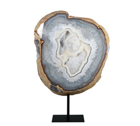 Agaat op standaard 25,2 x 22 x 6,7 cm | 6550 gram Agaat op standaard 25,2 x 22 x 6,7 cm | 6550 gram