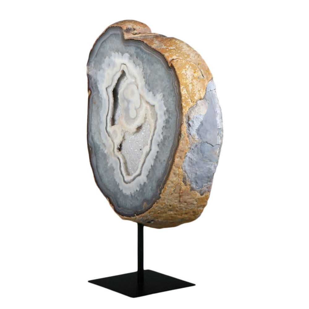 Agaat op standaard 25,2 x 22 x 6,7 cm | 6550 gram Agaat op standaard 25,2 x 22 x 6,7 cm | 6550 gram