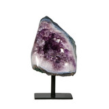 Amethist cluster op standaard 12,9 x 9,8 x 7 cm | 1354 gram