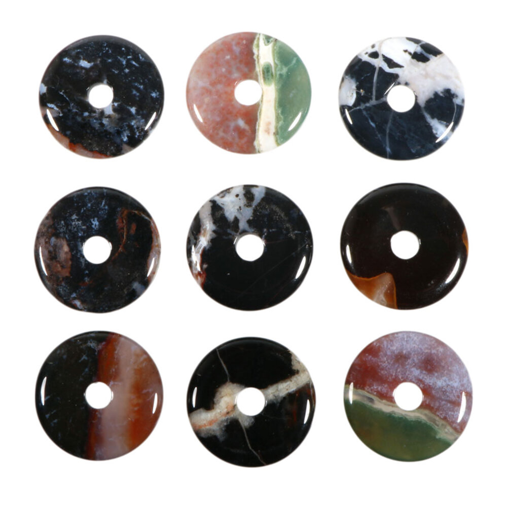 Sardonyx hanger donut 3 cm Sardonyx hanger donut 3 cm