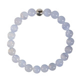Chalcedoon armband 18 cm | 8 mm kralen Chalcedoon armband 18 cm | 8 mm kralen