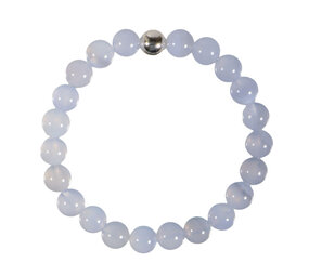 Chalcedoon armband 18 cm | 8 mm kralen Chalcedoon armband 18 cm | 8 mm kralen