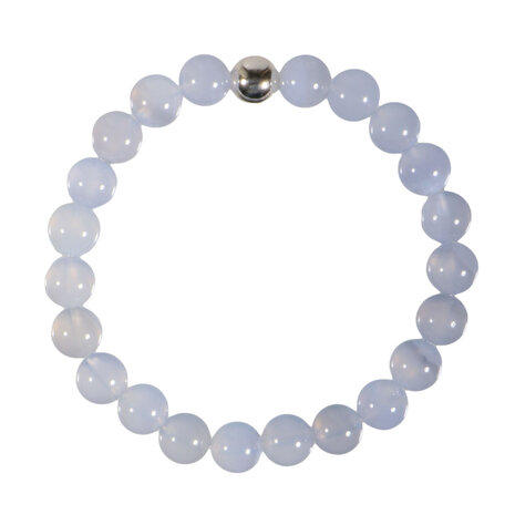Chalcedoon armband 18 cm | 8 mm kralen Chalcedoon armband 18 cm | 8 mm kralen