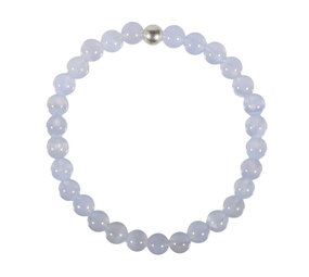 Chalcedoon armband 18 cm | 6 mm kralen Chalcedoon armband 18 cm | 6 mm kralen