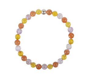 Armband positieve energie en levensvreugde 18 cm | 6 mm kralen Armband positieve energie en levensvreugde 18 cm | 6 mm kralen