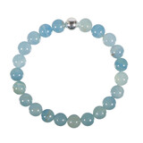 Aragoniet (blauw) armband 20 cm | 8 mm kralen