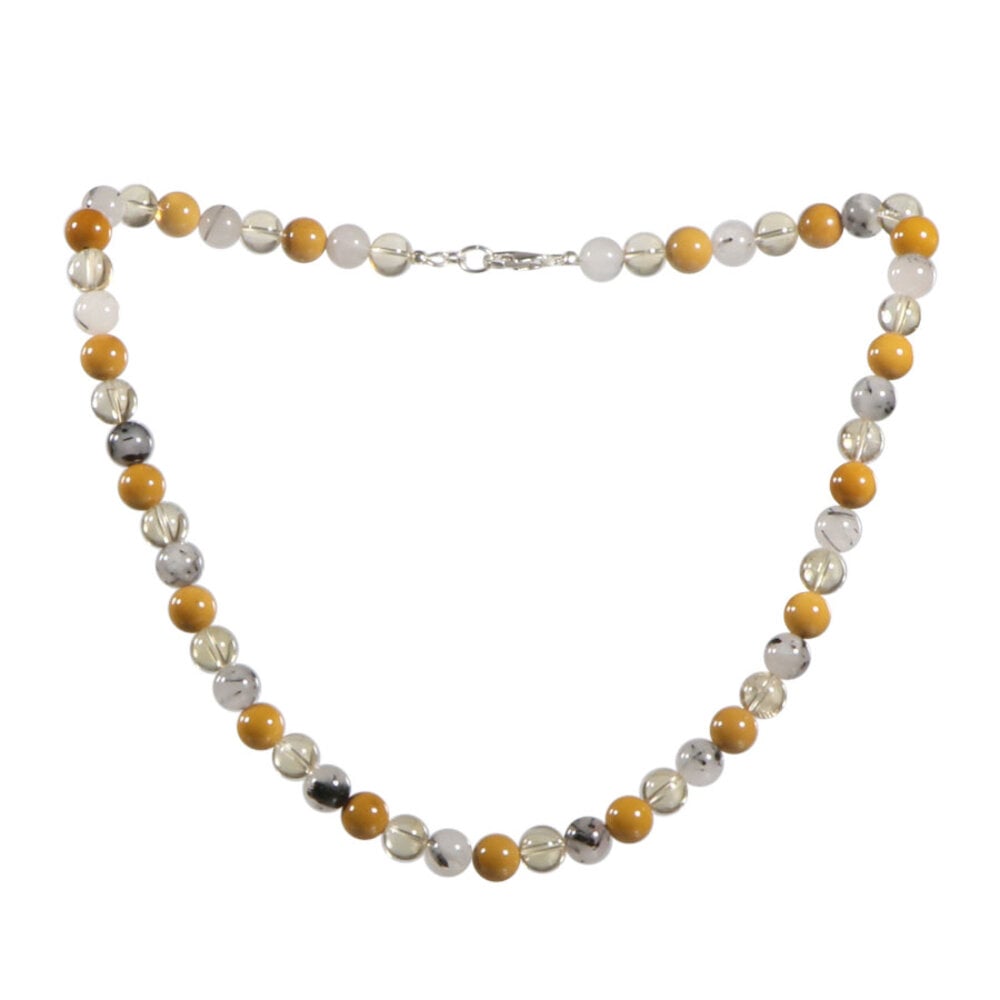 Ketting chronische vermoeidheid 8 mm kralen Ketting chronische vermoeidheid 8 mm kralen