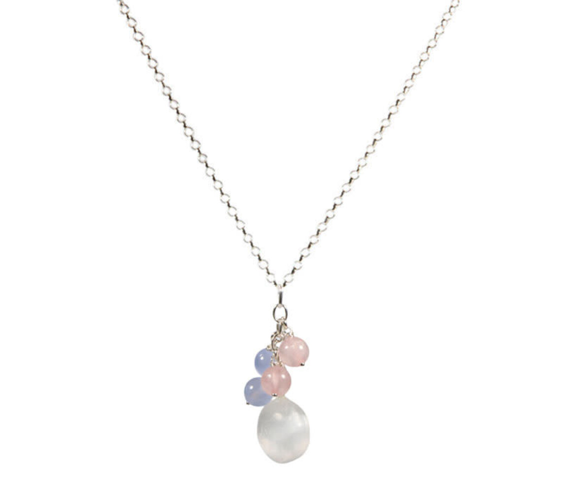 Zilveren ketting tros engel Zilveren ketting tros engel