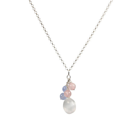 Zilveren ketting tros engel Zilveren ketting tros engel