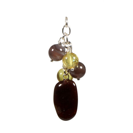 Zilveren hanger tros zelfvertrouwen