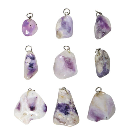 Opaal (morado of violet flame opal) hanger Opaal (morado of violet flame opal) hanger