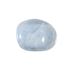 Calciet (blauw) steen getrommeld 20 - 35 gram