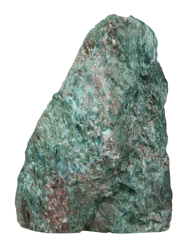 Fuchsiet ruw staand 34,5 x 25 x 9 cm | 12370 gram